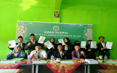 Ujian Skripsi Prodi Manajemen Pendidikan Islam STIT Mamba'ul Hikam Pali